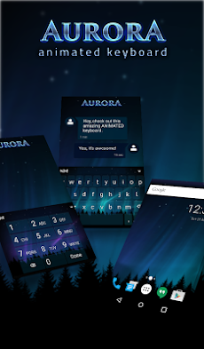 Aurora HD Live Wallpaper Themeのおすすめ画像1