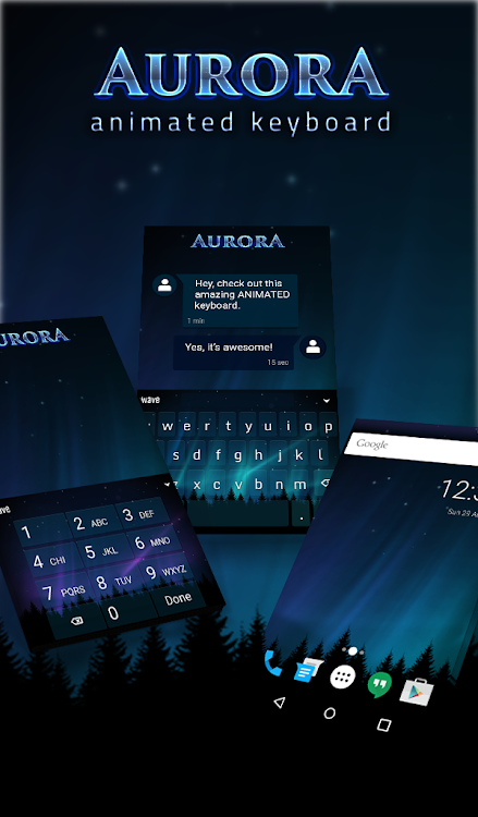 Aurora HD Live Wallpaper Theme - 5.10.45 - (Android)