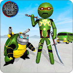 Cover Image of Descargar Stickman Turtle Hero Gangster Crime Mafia 1.3.2 APK