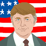 Donald Trump game, scary run icon