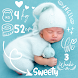 赤ちゃんの写真ステッカー - Baby Story