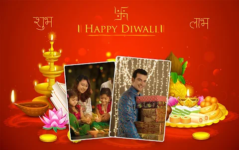 Diwali Dual Photo Frames