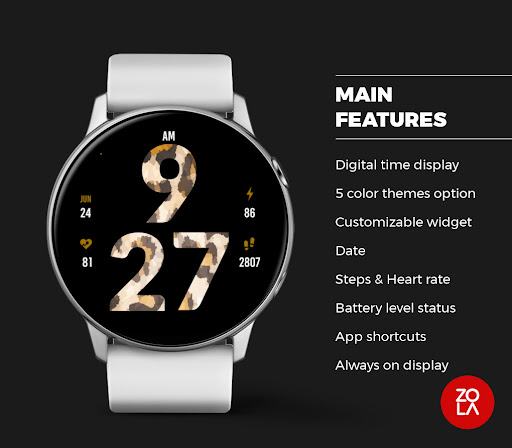 Leopard Watch Face Screen 2