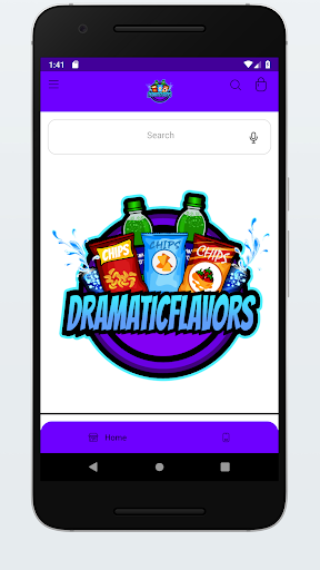 Android application DramaticFlavors screenshort