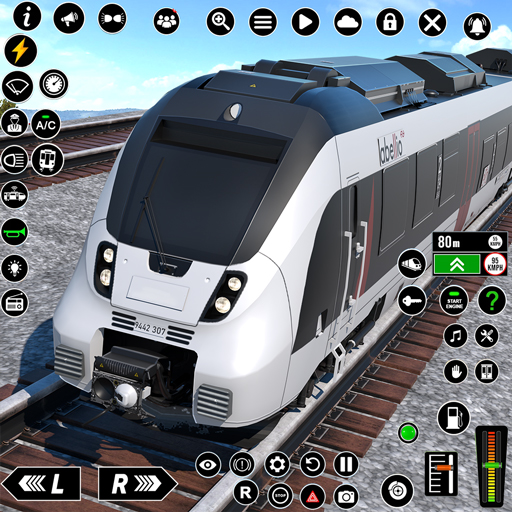 Real Indian Railway Train Game logo
