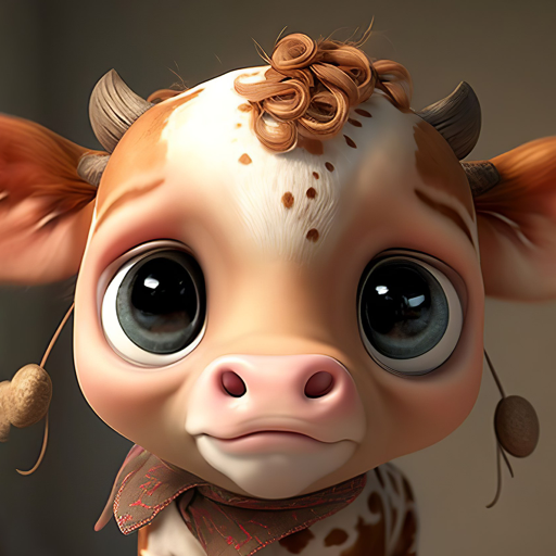 cow wallpaper logo