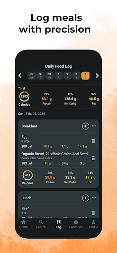 MacroFanatic: Calorie Counter Screen 3