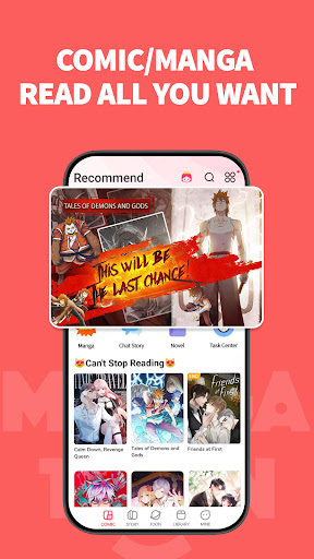 Android application MangaToon - Manga Reader screenshort