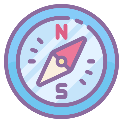 Compass PRO - The compass with logo