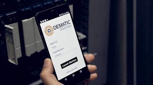 Android application Dematic SiteView screenshort