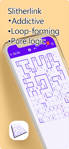 Android application SlitherLink: Loop Linkdoku screenshort