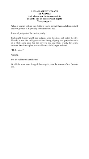 The Book Thief by Markus Zusak