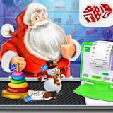 Santa Cashier: Christmas Shopping Cash Register icon