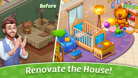 Baby Manor: Baby Raising Simulation & Home Design Apk Mod for Android [Unlimited Coins/Gems] 3