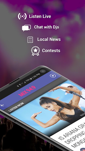 Android application MIX 94.9 - St. Cloud (KMXK) screenshort