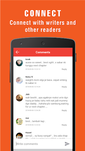 NovelPlus - Read.Write.Connect Screen 3