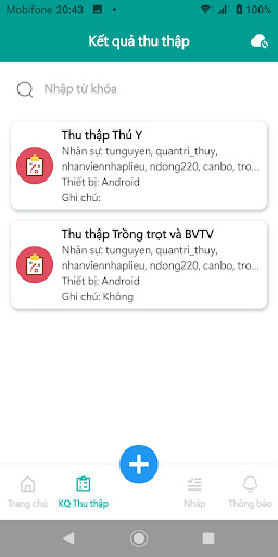 TT Dữ liệu NN Screen 3