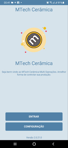 Android application MTech Cerâmica screenshort