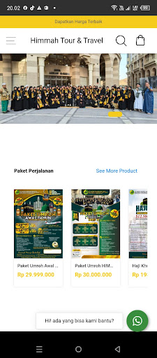 Himmah Tour & Travel Screen 2