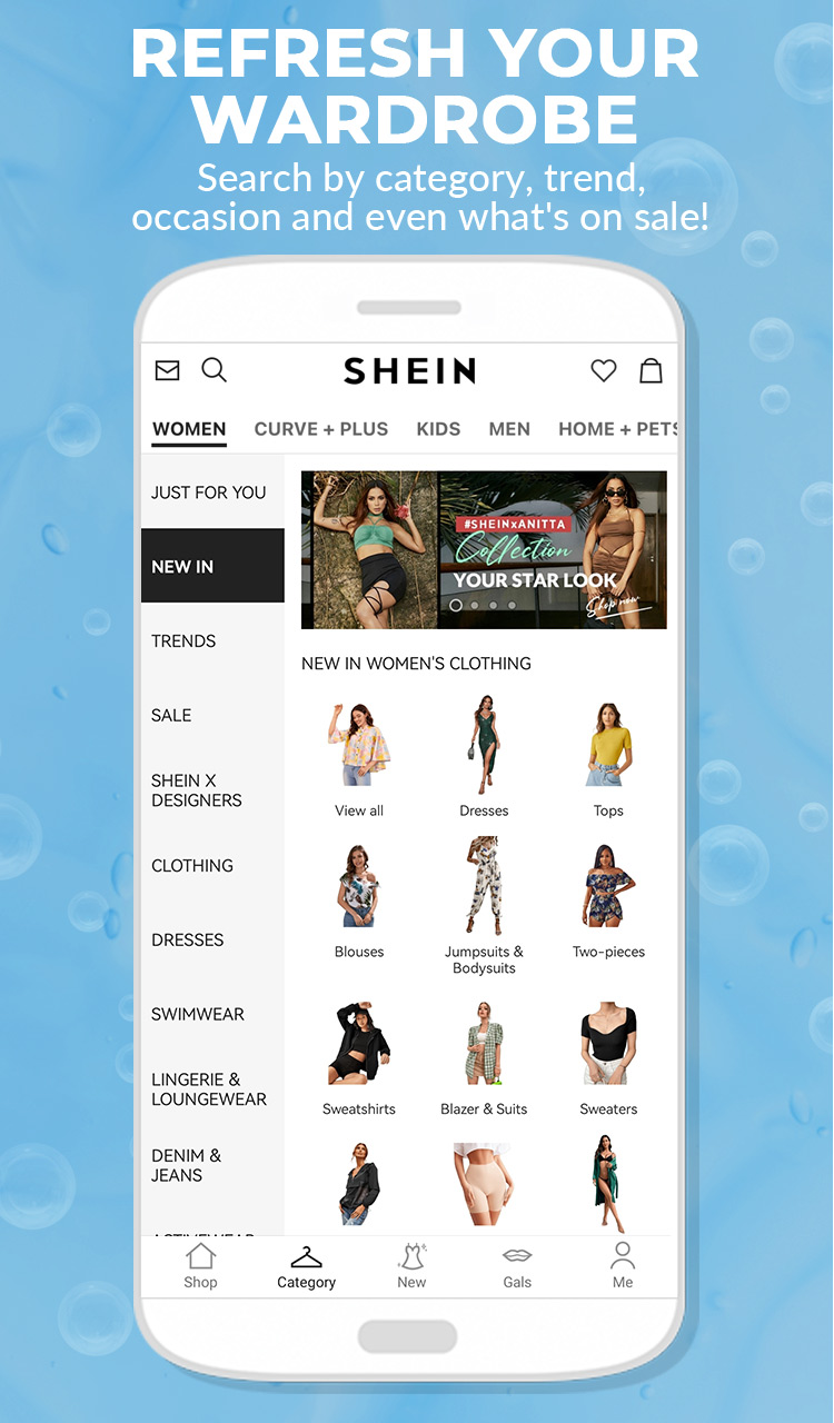 Android application SHEIN-Fashion Shopping Online screenshort