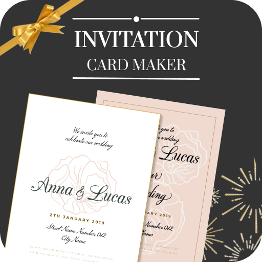 Invitation Card Maker: Design logo