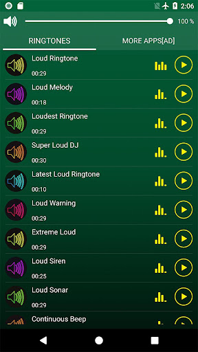Loud Ringtones Screen 2