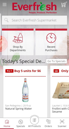 Screenshot of Everfresh Supermarket