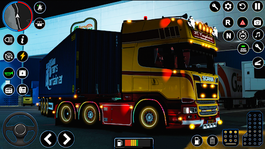 Euro Truck-Cargo Truck Juego