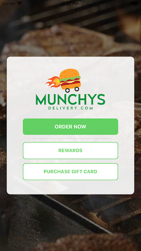 Munchys Delivery Screen 2