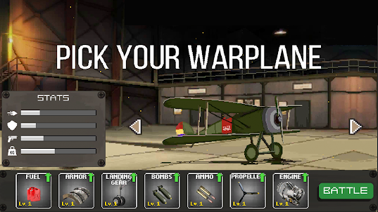 Warplanes Battle: simulador