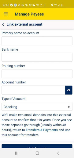Captura de pantalla de UMCU Mobile Banking