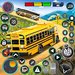 Offroad School Bus Driver Game MOD