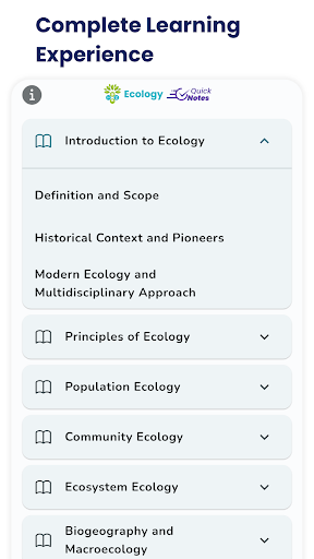 Android application Ecology Quick Notes screenshort