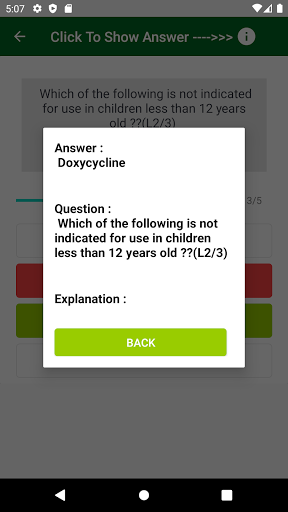 Android application PHYSICAL THERAPISTS REVIEWER screenshort