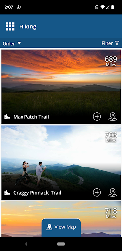 Screenshot of Explore Asheville