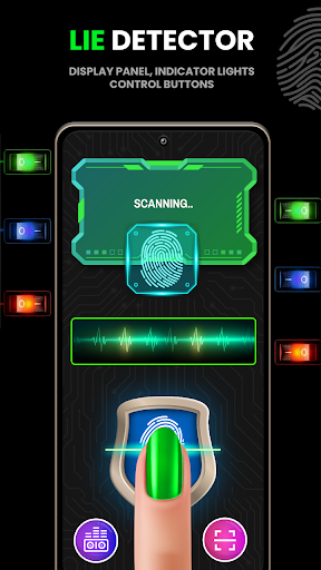 Android application Lie Detector Test Prank screenshort