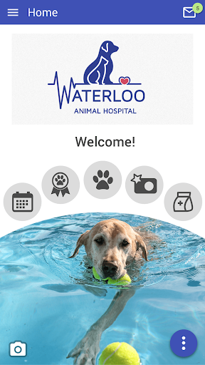 Android application Waterloo Vet screenshort