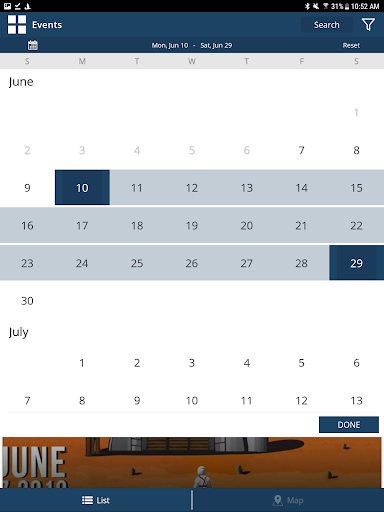 Screenshot of Visit Amarillo