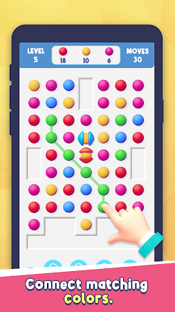 Game screenshot Dots Link：Match & Connect mod apk
