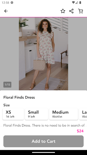 Screenshot of Shop Sadie Mae