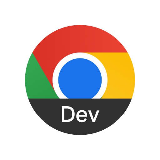 Chrome Dev 125.0.6412.0 Icon