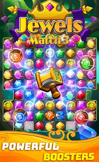 Jewels Classic Match 3 Legends - Screenshot 3