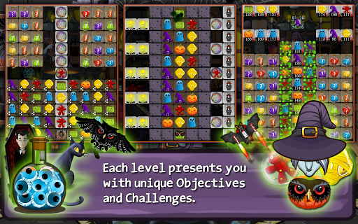 Halloween Drops 5 - Match 3 Screen 2
