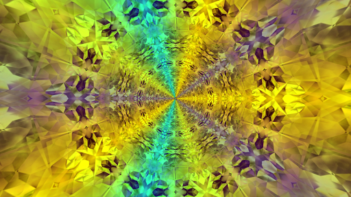 Screenshot of Crystal Tunnels Live Wallpaper