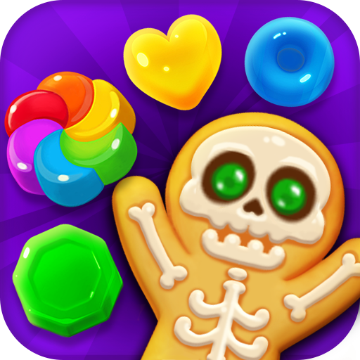 Descargar Spooky Cookie Party : Sweet Blast Puzzle Games para PC Windows 7, 8, 10, 11
