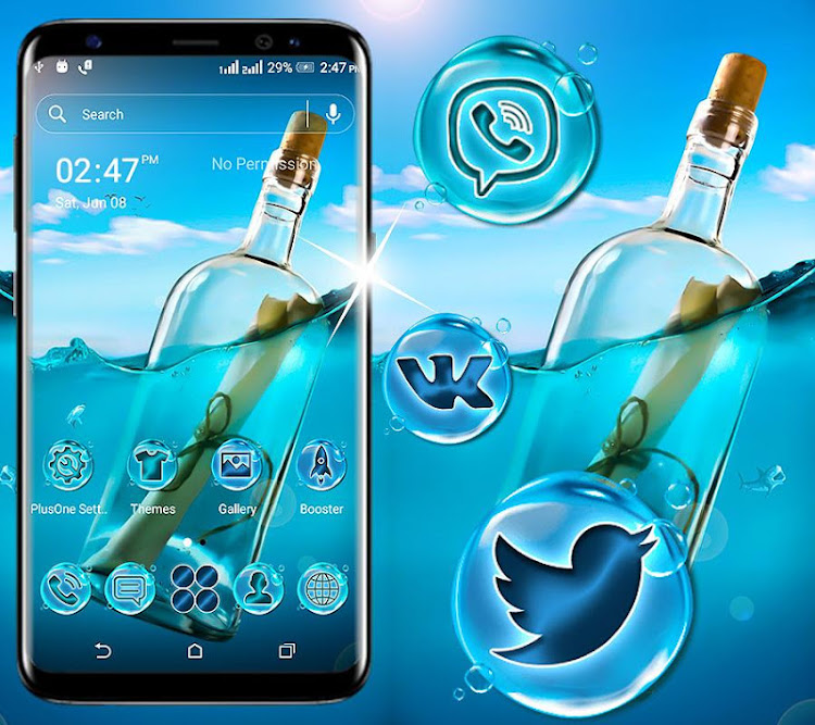 Message in a Bottle Sea Theme - 2.4 - (Android)