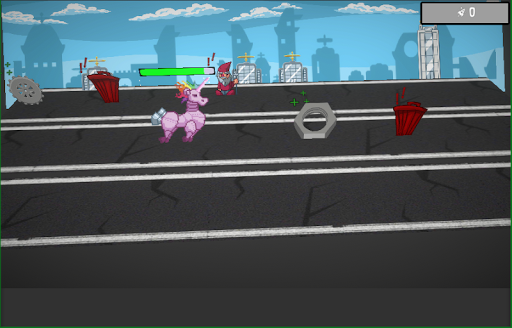 Android application Rainbow Unicorn Rescue Unit screenshort