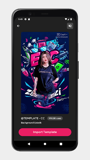 CC Template - Cap Temptale App Screen 3