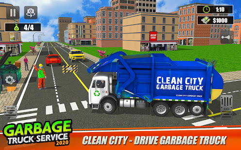 Garbage Truck Driver Simulator 1.0.5 APK screenshots 3