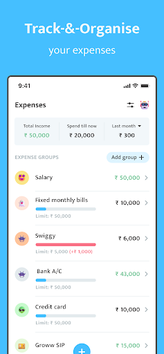 Android application Stapl Money screenshort